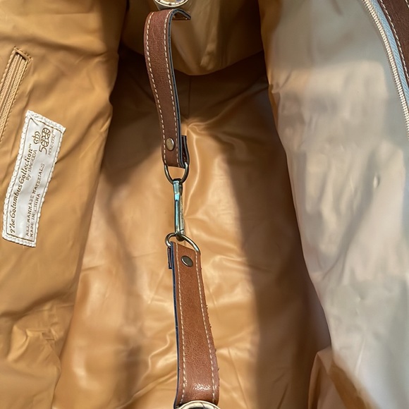 The Columbus Collection by Bagoda Vintage Map Carry On Duffle Bag Set “The Nina” - Picture 11 of 13